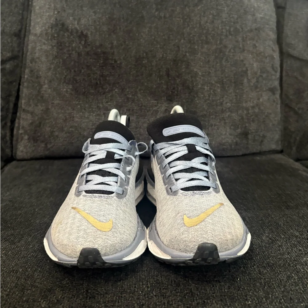 Nike Women's ZoomX Invincible 3 Gray Gold Black Size 7.5 - Picture 2 of 7